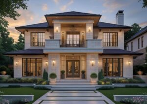 custom design luxury home